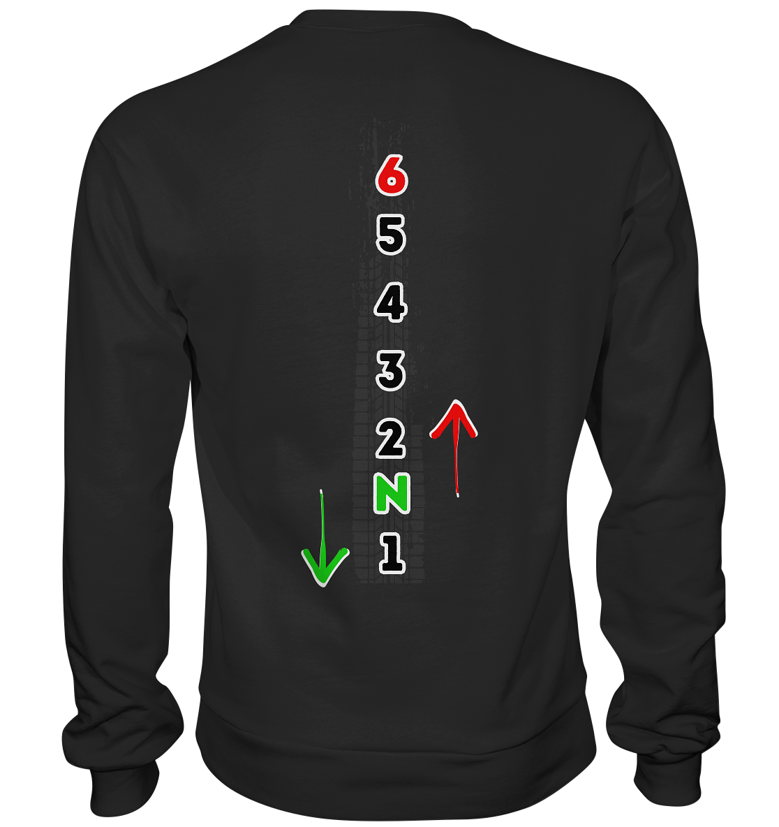 One down, Five up - Basic Sweatshirt