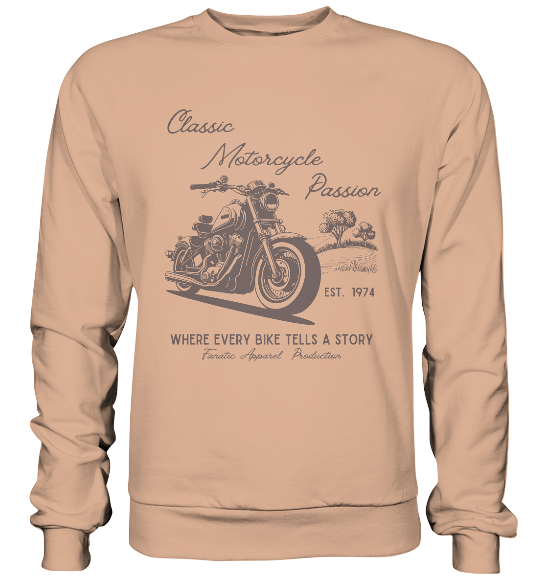 Classic Motorcycle Passion - Basic Sweatshirt