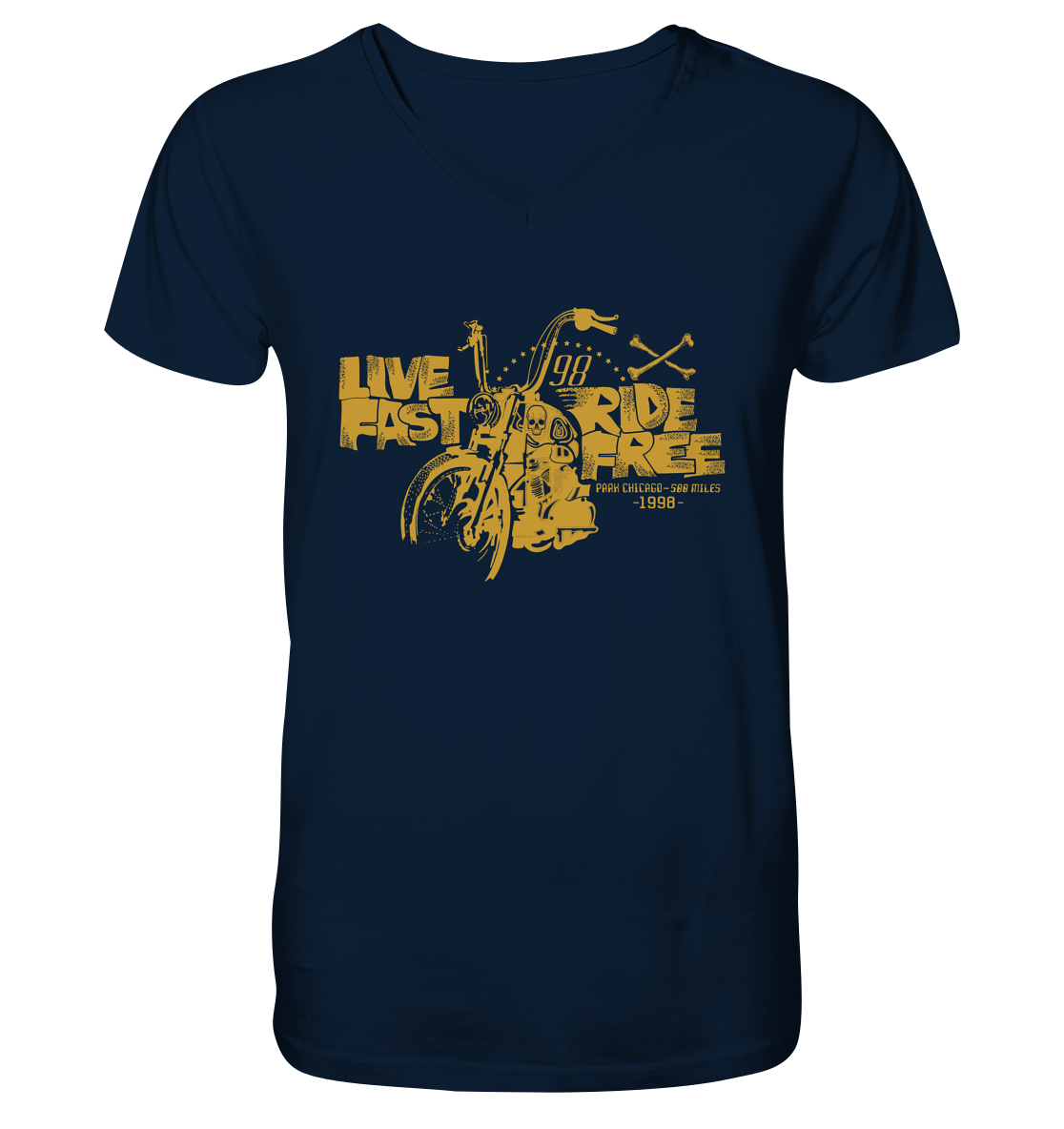 Live Fast - V-Neck Shirt