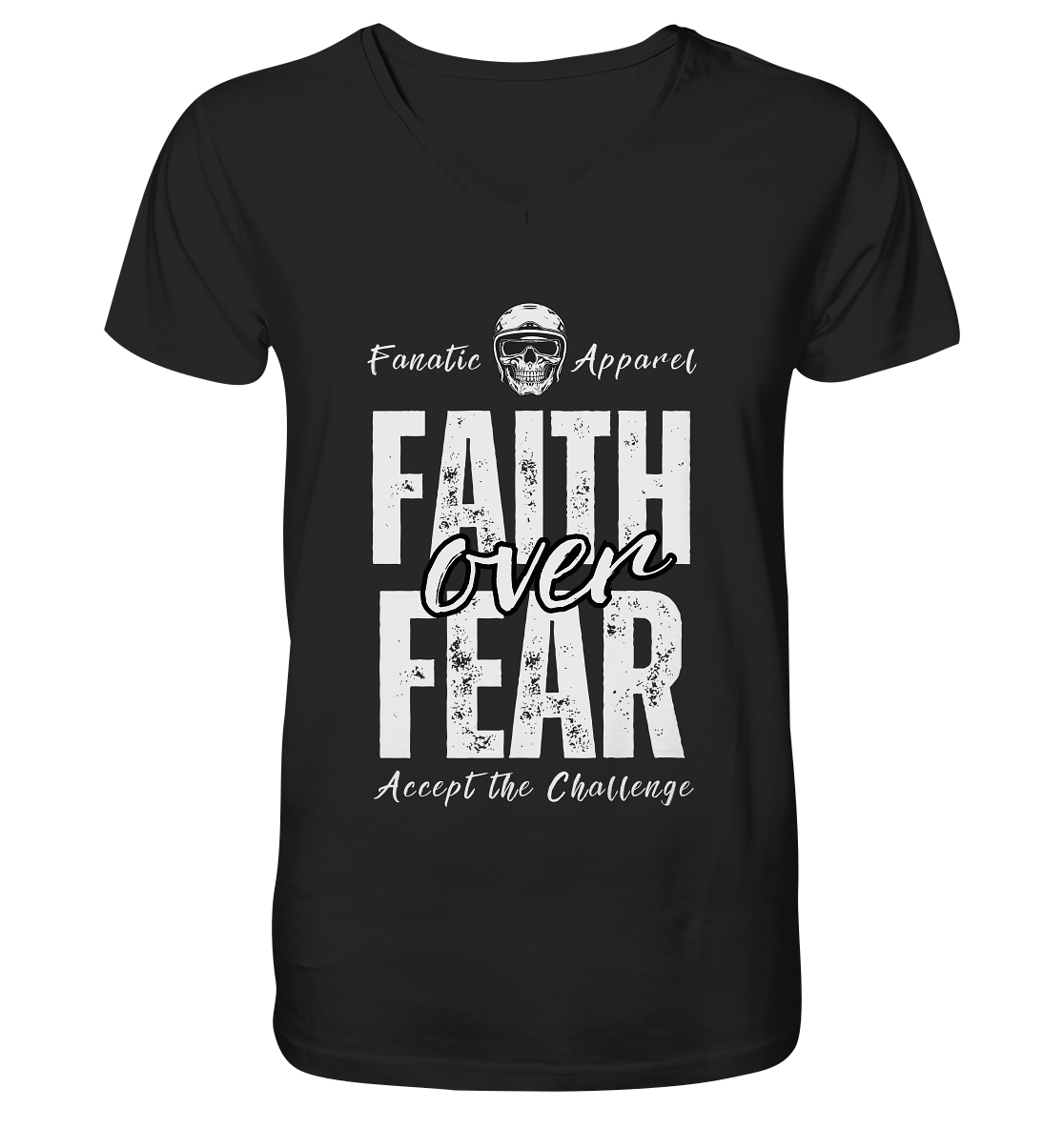 Faith over Fear - V-Neck Shirt