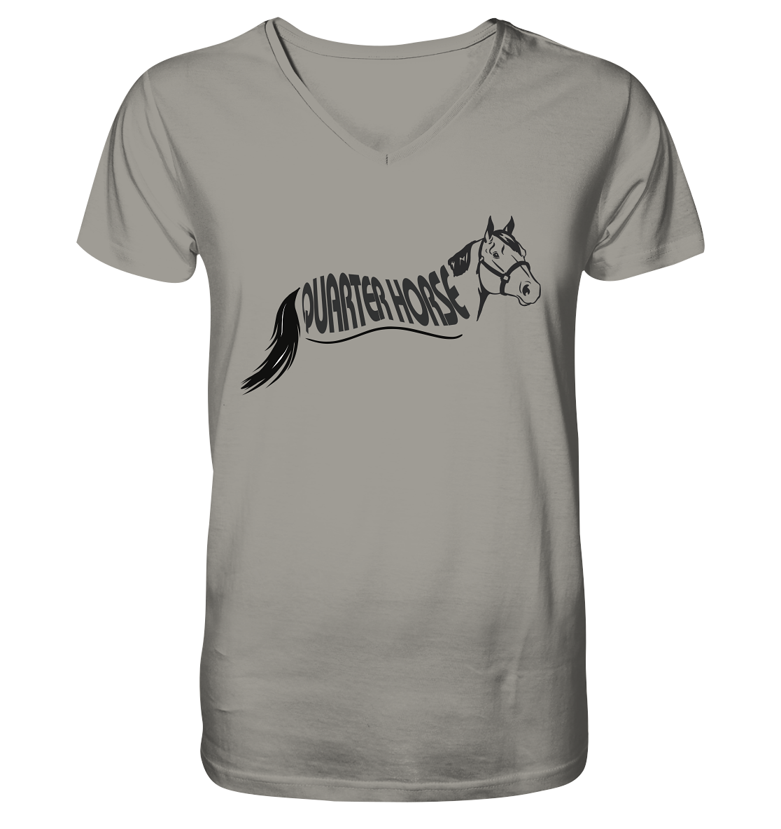 Quarter Horse - V-Neck Shirt