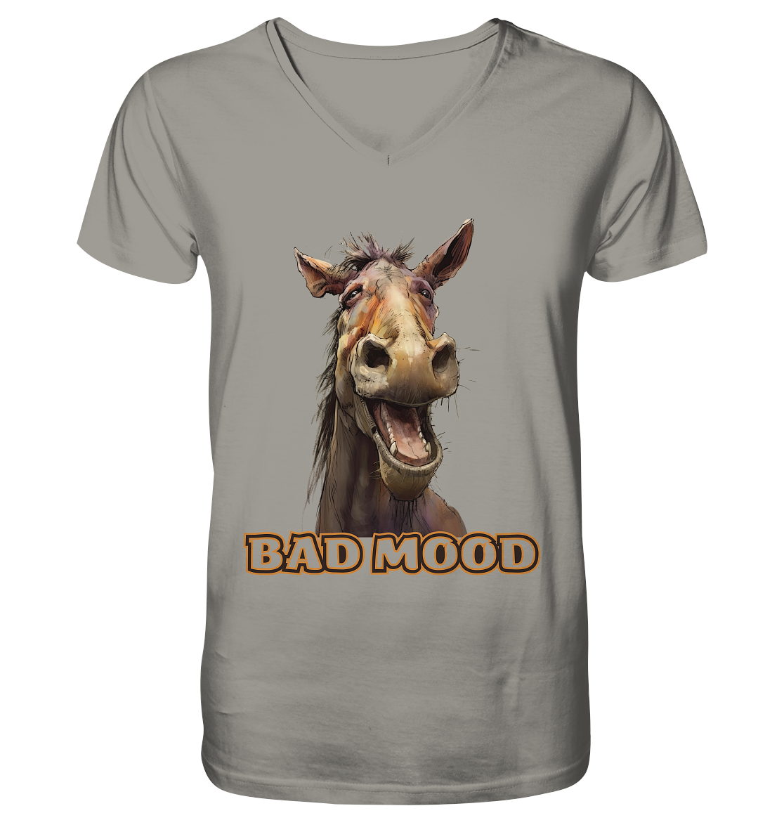 Bad Mood - V-Neck Shirt
