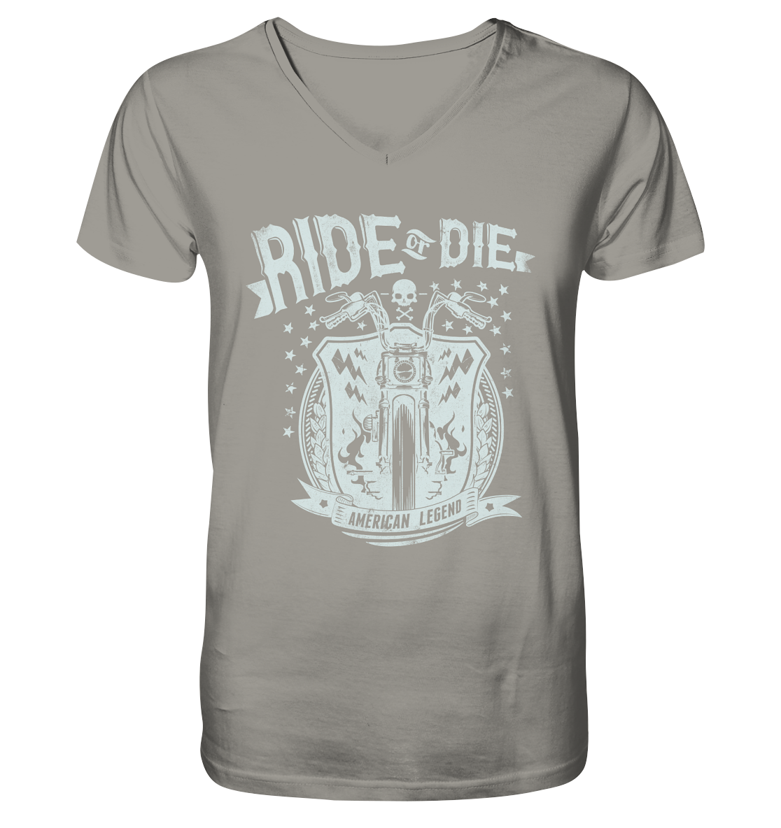 Ride or Die - V-Neck Shirt
