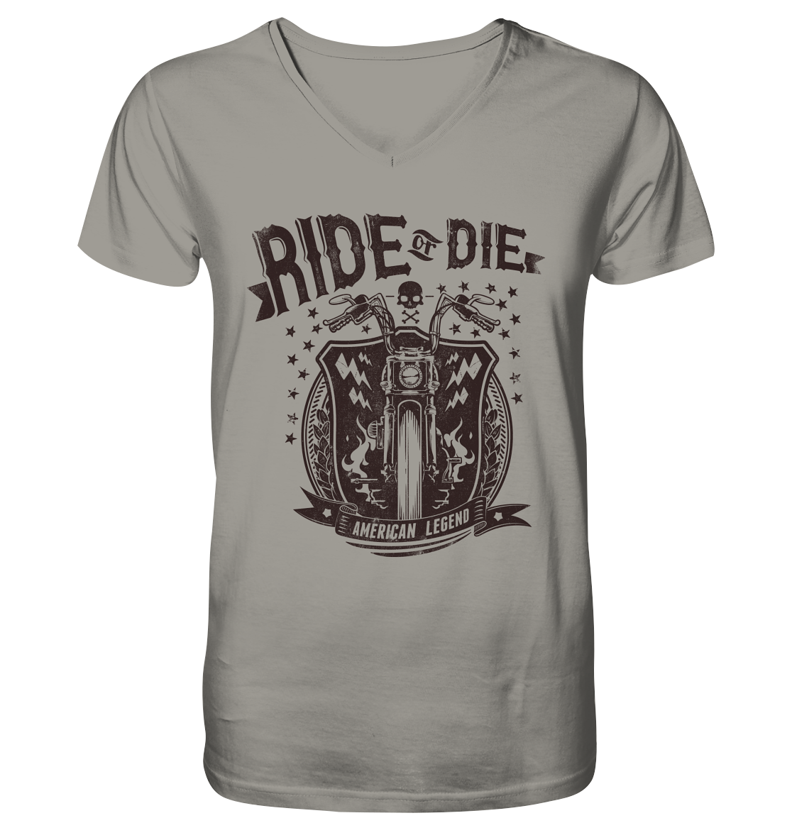 Ride or Die - V-Neck Shirt