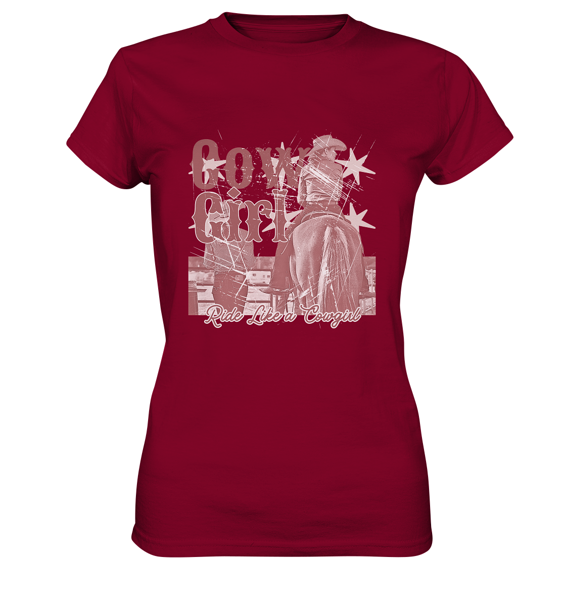 Cowgirl - Womens Premium Classic T-Shirt