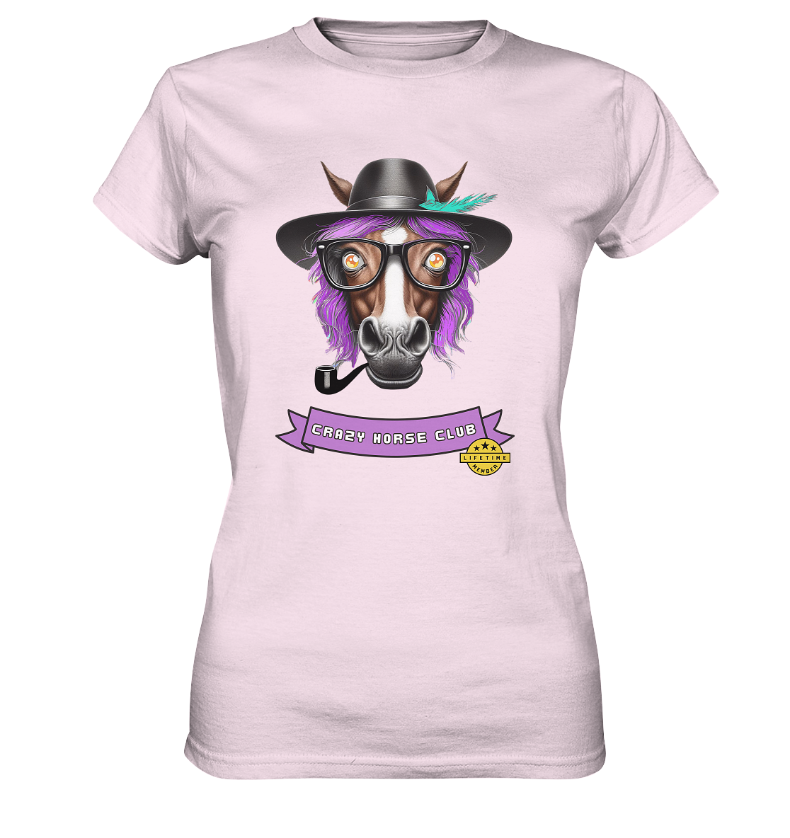 Crazy Horse Club - Womens Premium Classic T-Shirt