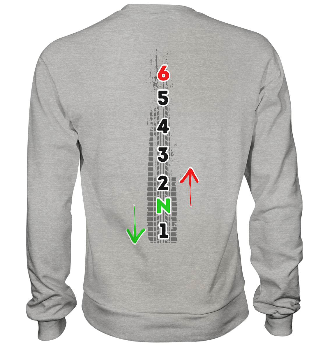 One down, Five up - Basic Sweatshirt