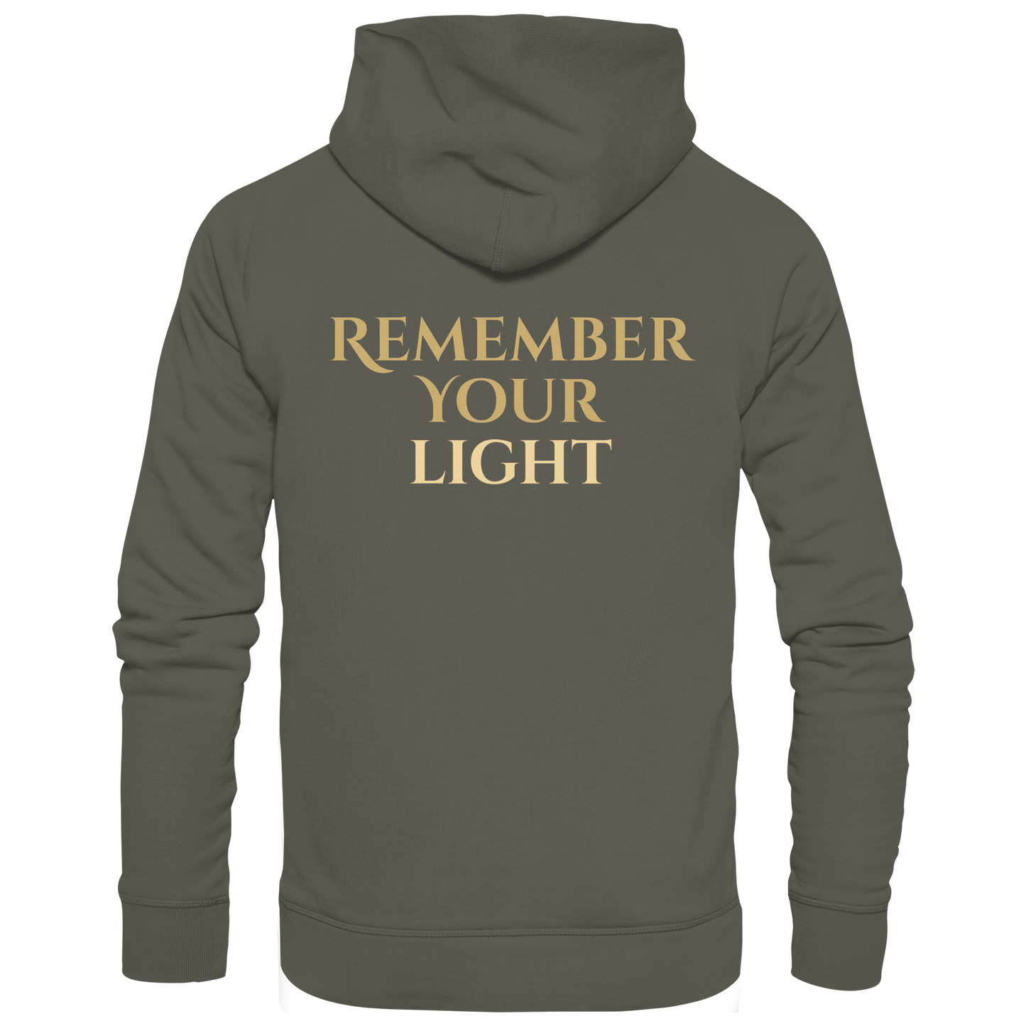 Remember Your Light - Organic Basic Hoodie