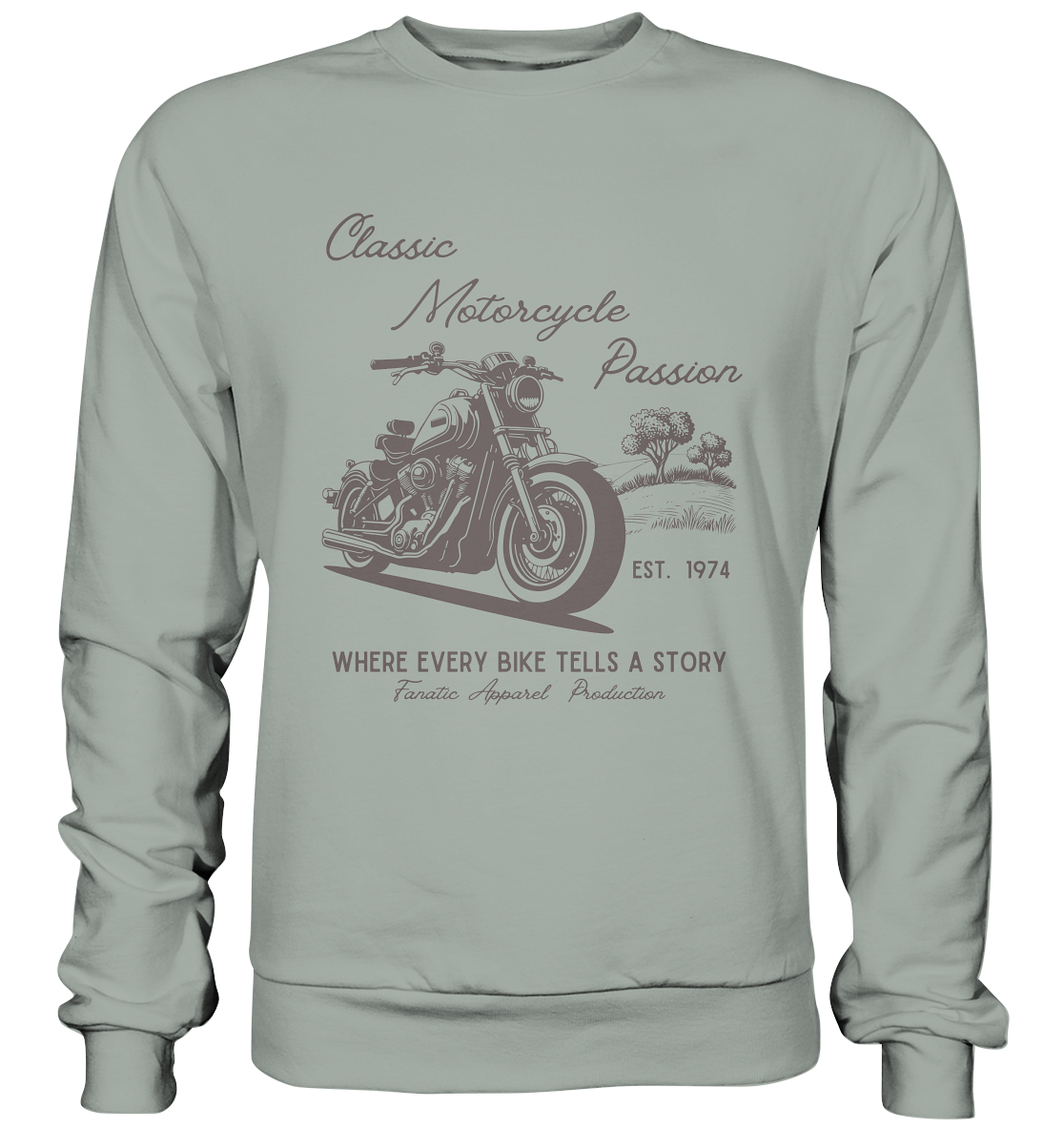 Classic Motorcycle Passion - Basic Sweatshirt