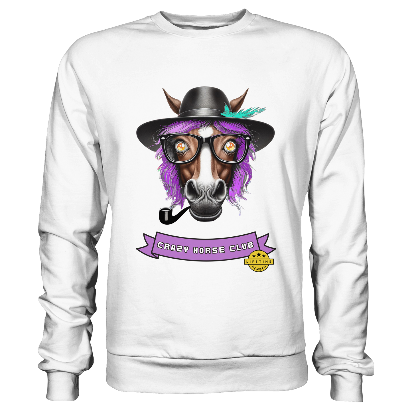 Crazy Horse Club - Basic Sweatshirt