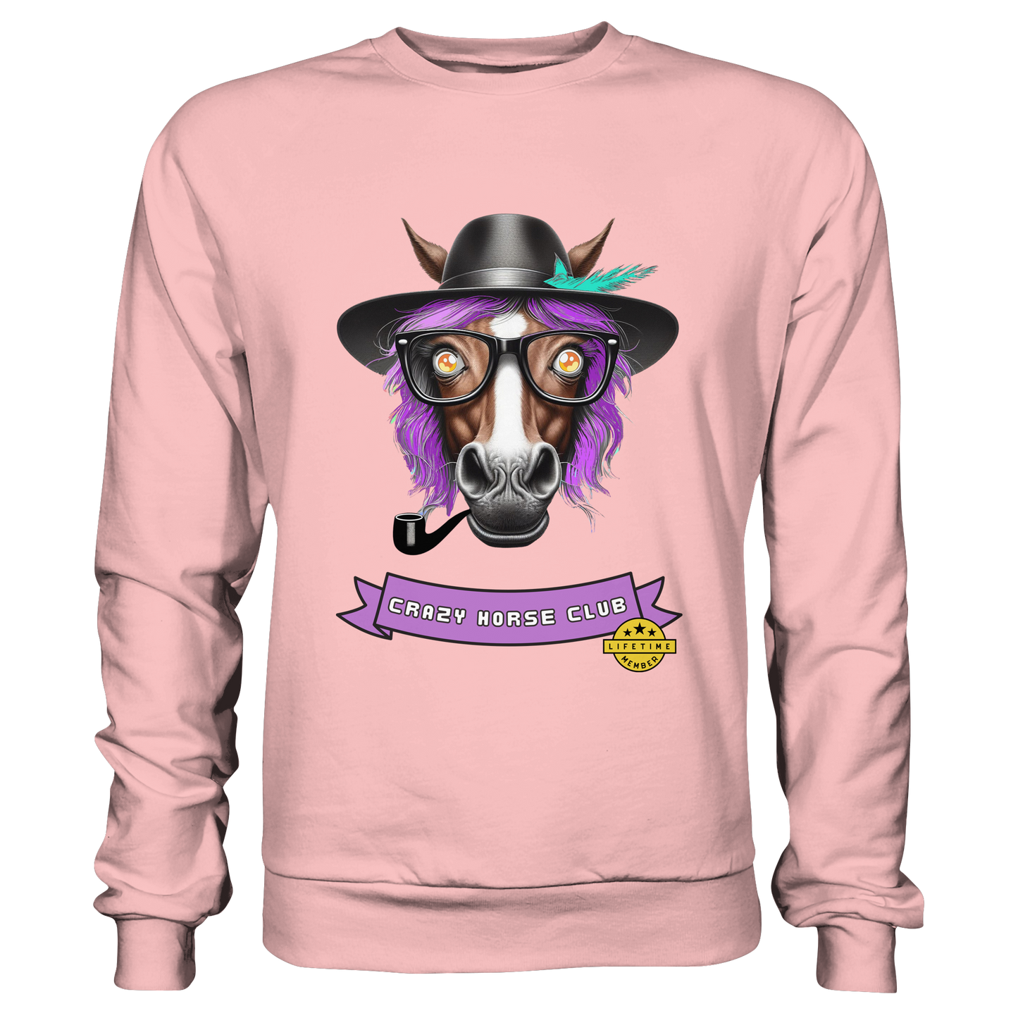 Crazy Horse Club - Basic Sweatshirt