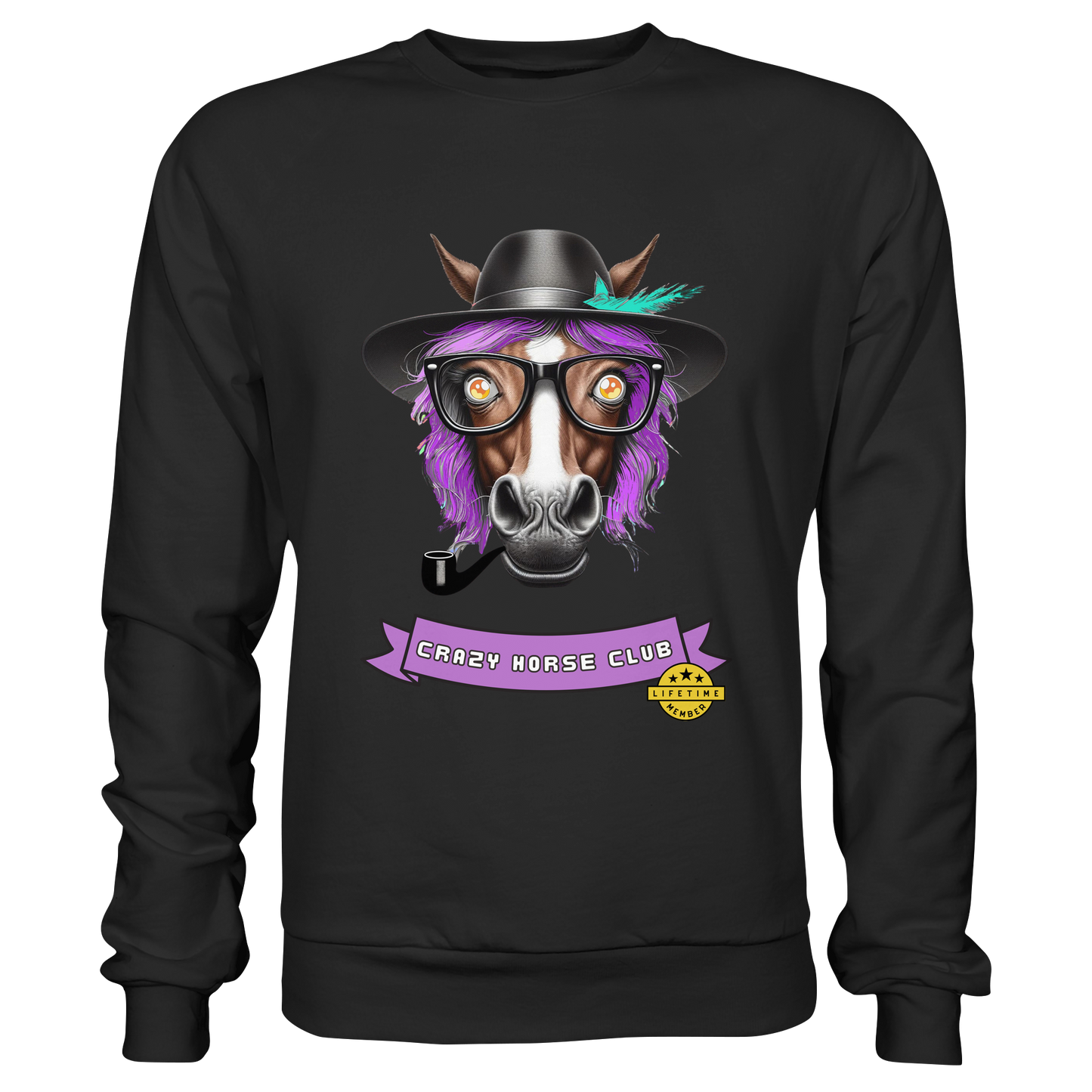 Crazy Horse Club - Basic Sweatshirt