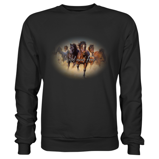 Wild and Free - Basic Sweatshirt