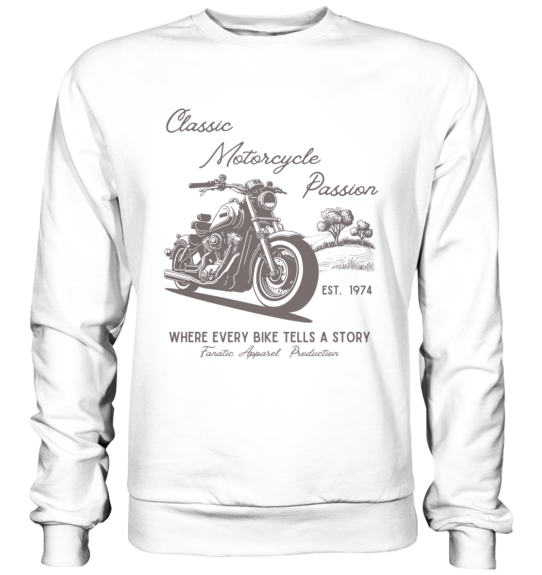 Classic Motorcycle Passion - Basic Sweatshirt