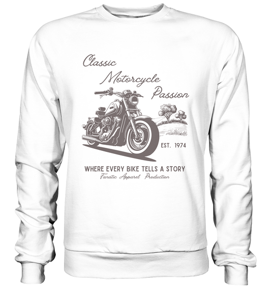 Classic Motorcycle Passion - Basic Sweatshirt