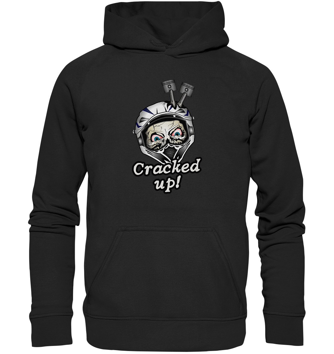 Cracked Up - Basic Unisex Hoodie