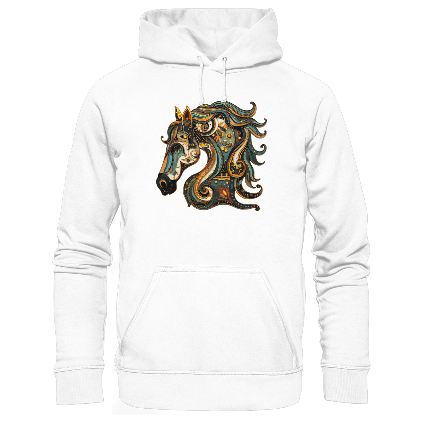 Horse Art - Basic Unisex Hoodie