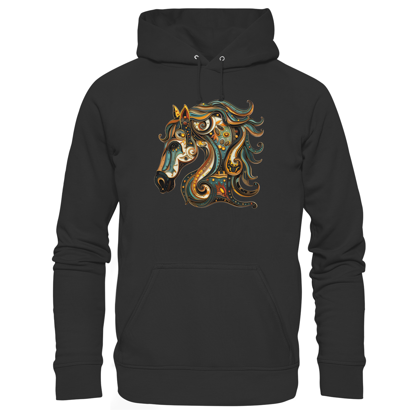 Horse Art - Basic Unisex Hoodie