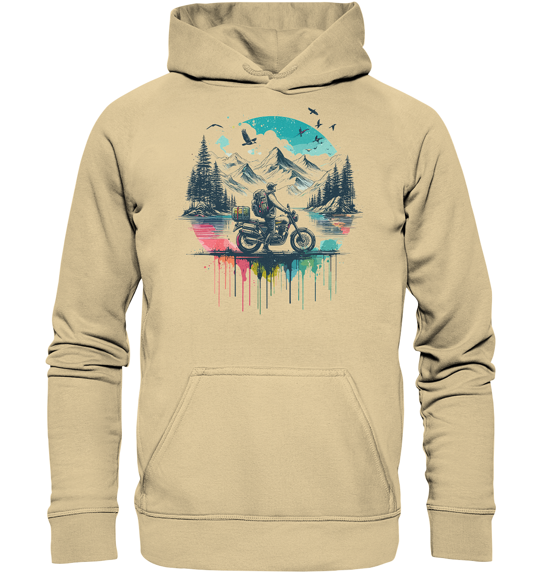 Adventure bunt - Basic Unisex Hoodie