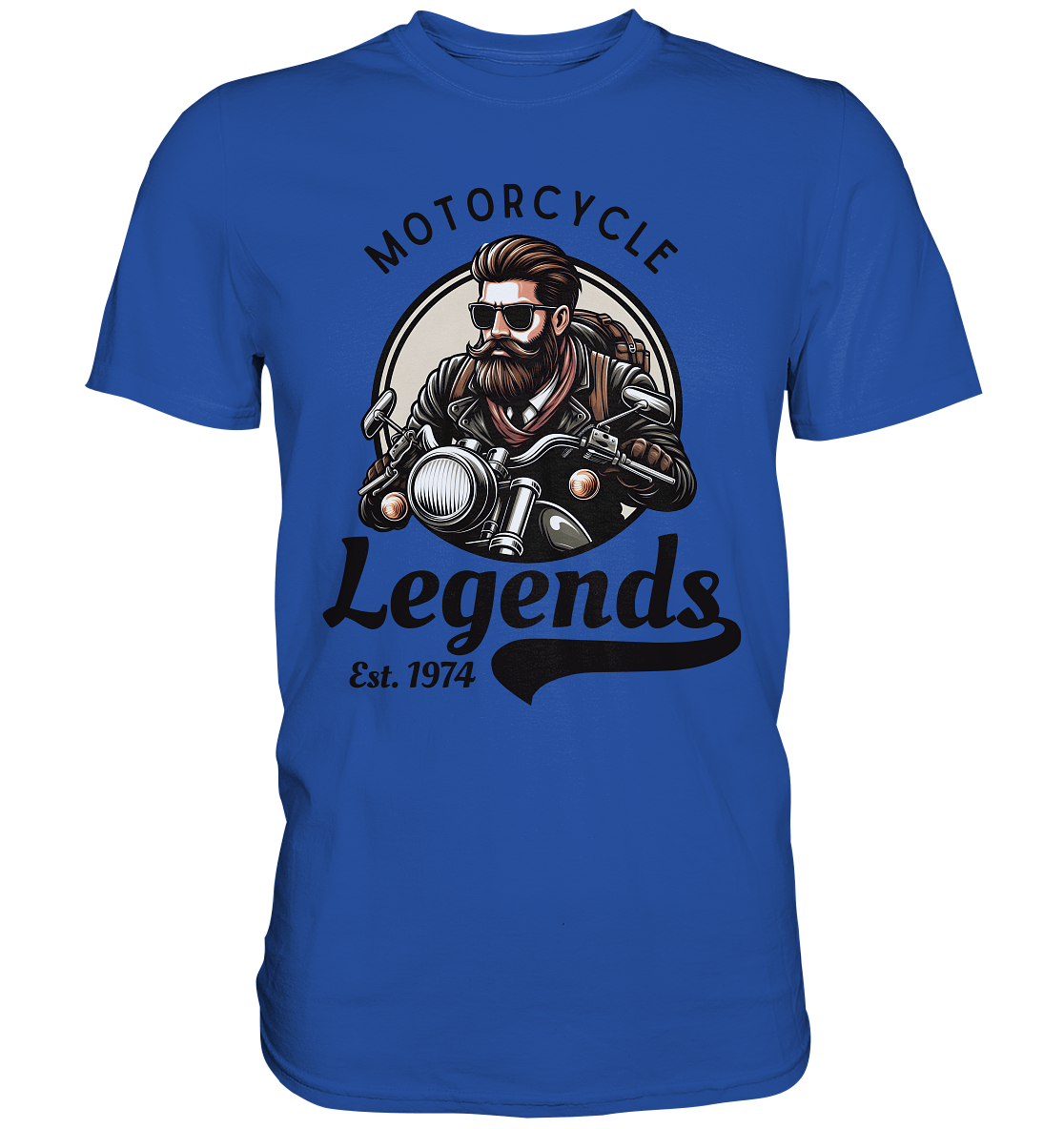 Motorcycle Legends - dunkle Schrift - Classic Shirt