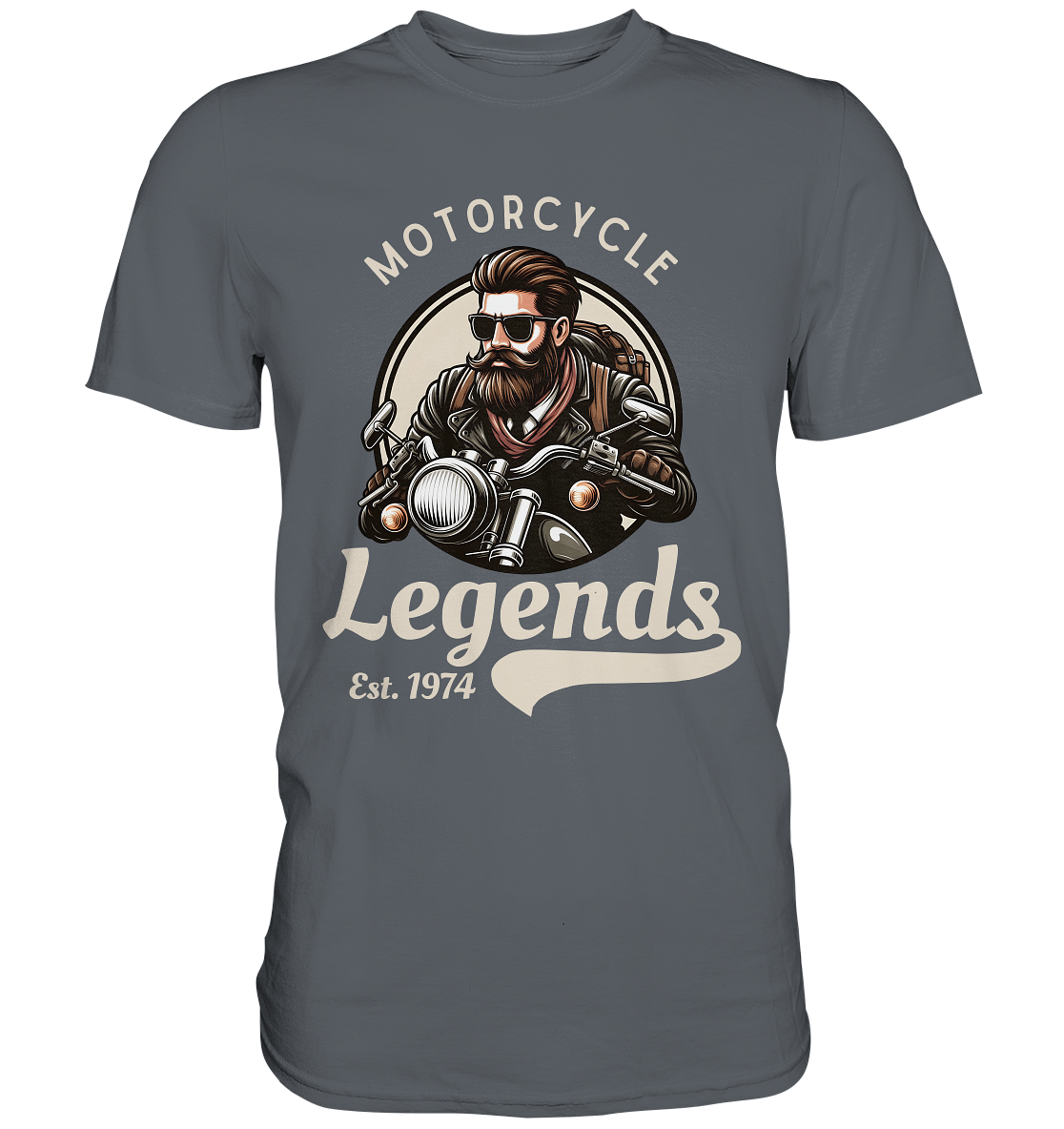 Motorcycle Legends - helle Schrift - Classic Shirt