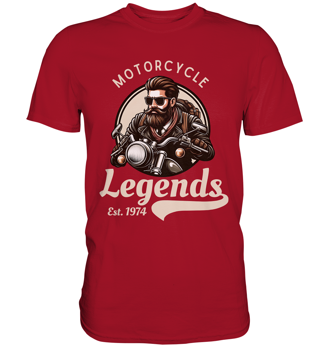 Motorcycle Legends - helle Schrift - Classic Shirt