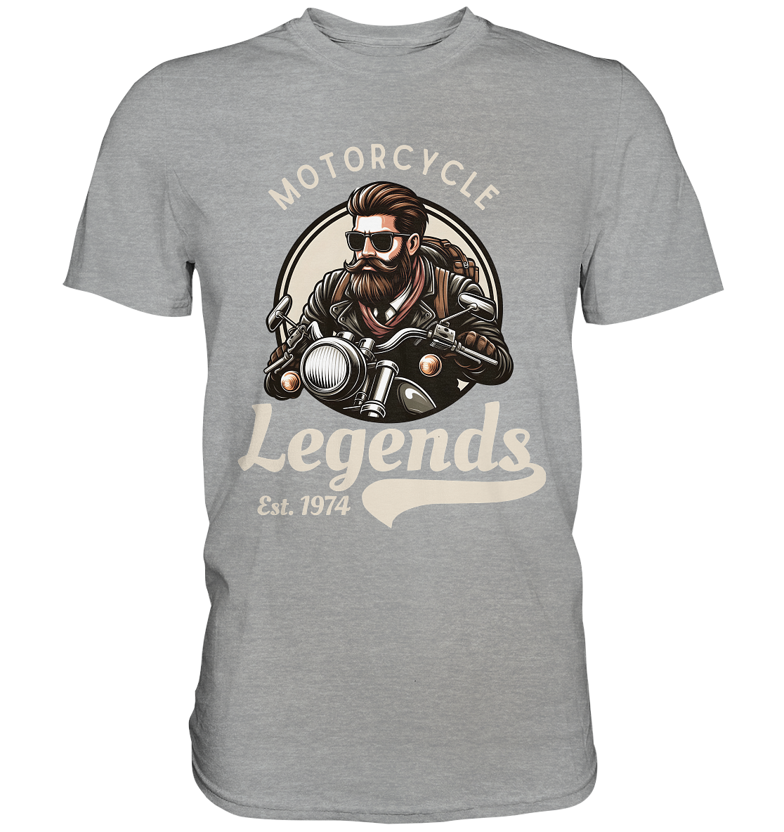 Motorcycle Legends - helle Schrift - Classic Shirt
