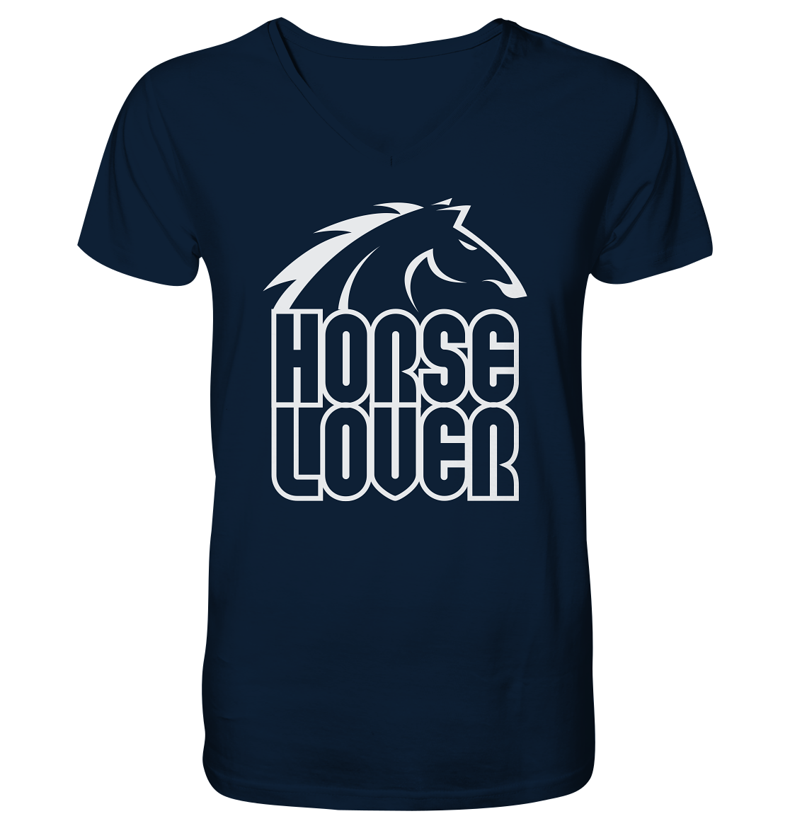 Horselover - V-Neck Shirt