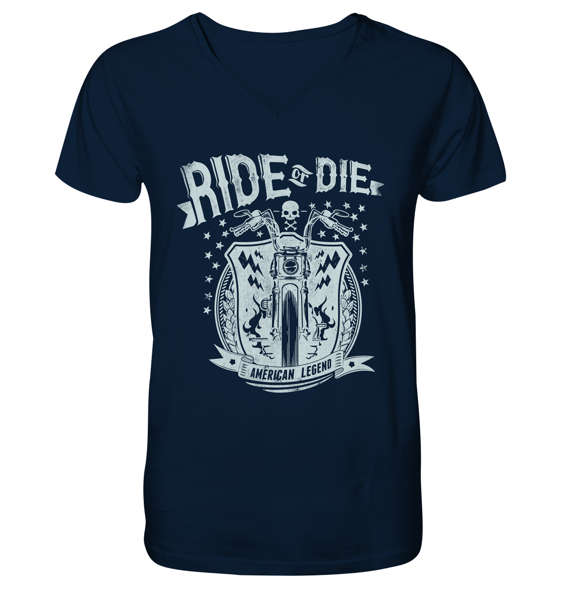 Ride or Die - V-Neck Shirt
