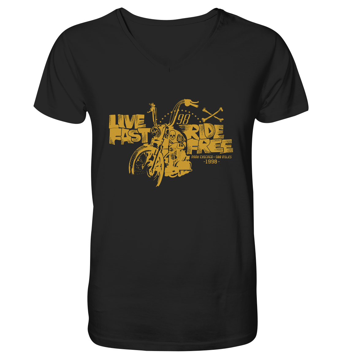 Live Fast - V-Neck Shirt