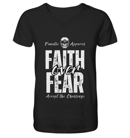 Faith over Fear - V-Neck Shirt