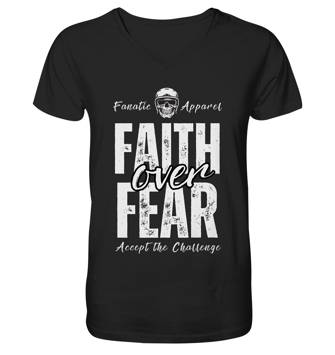 Faith over Fear - V-Neck Shirt