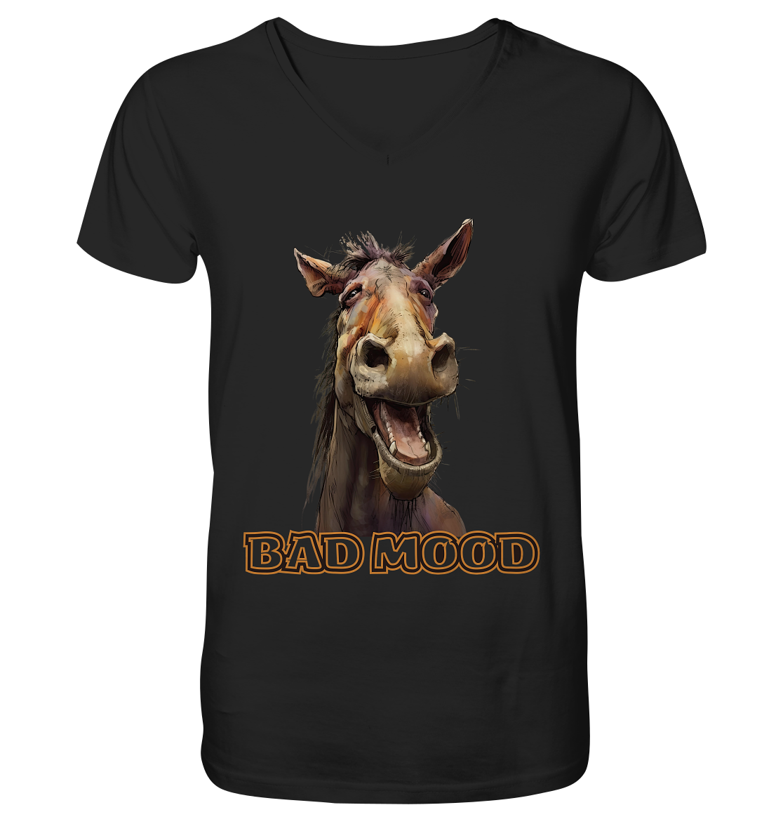 Bad Mood - V-Neck Shirt