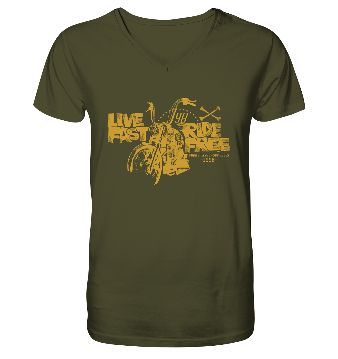 Live Fast - V-Neck Shirt