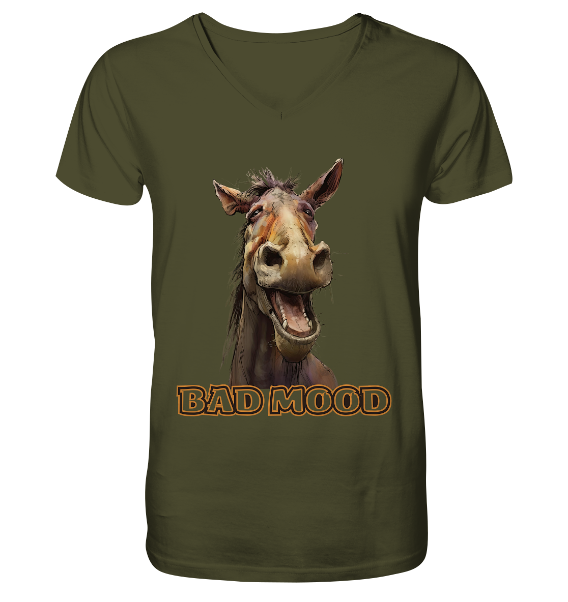 Bad Mood - V-Neck Shirt