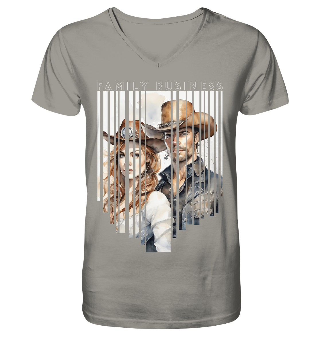 Family Business - V-Neck Shirt