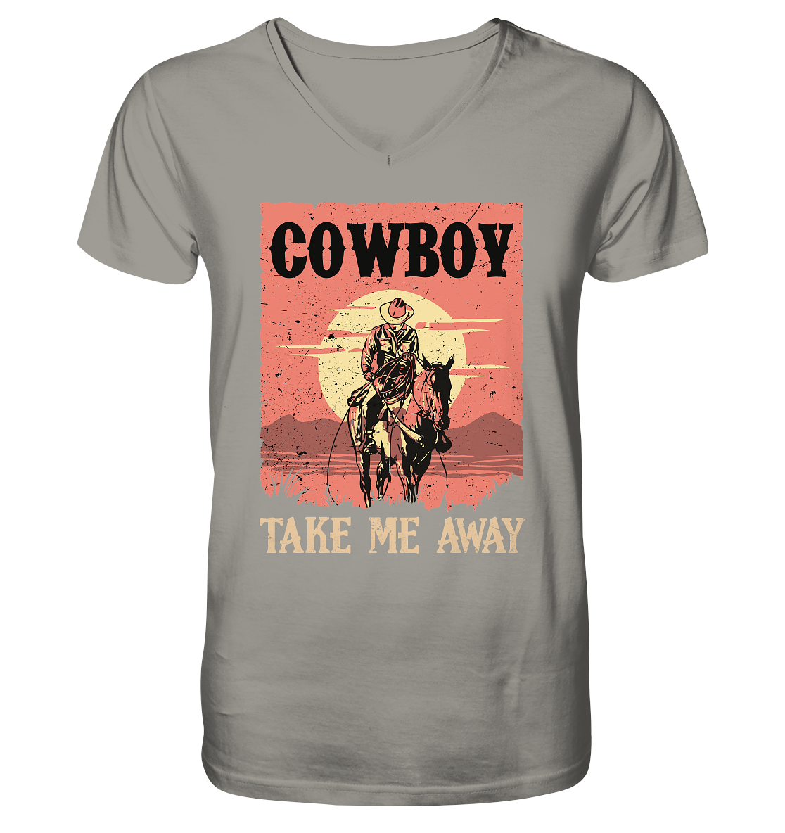 Take me away - V-Neck Shirt