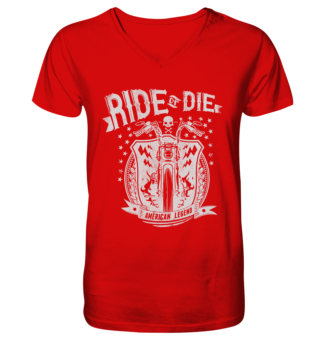 Ride or Die - V-Neck Shirt