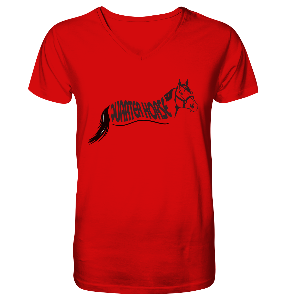 Quarter Horse - V-Neck Shirt