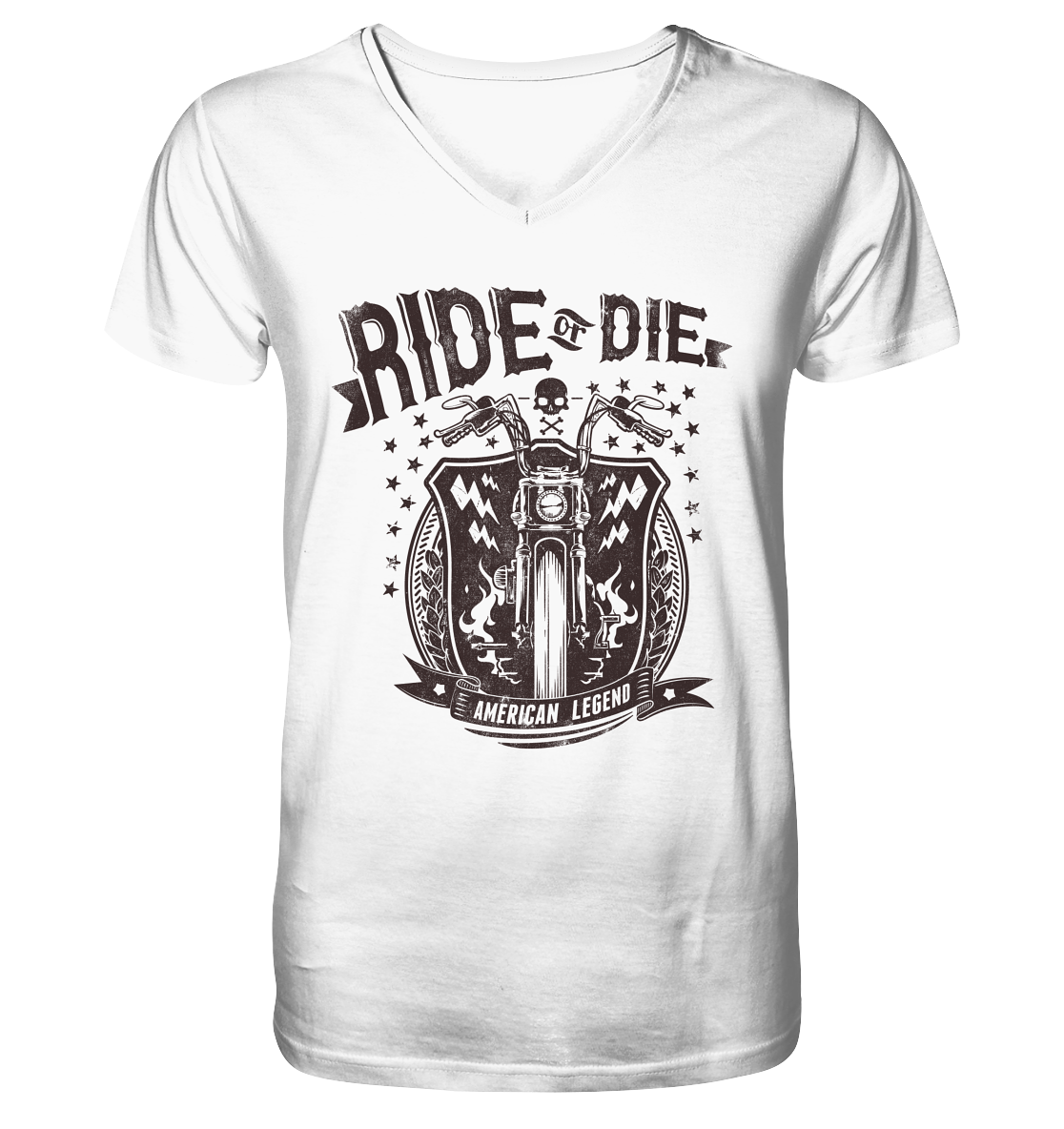Ride or Die - V-Neck Shirt