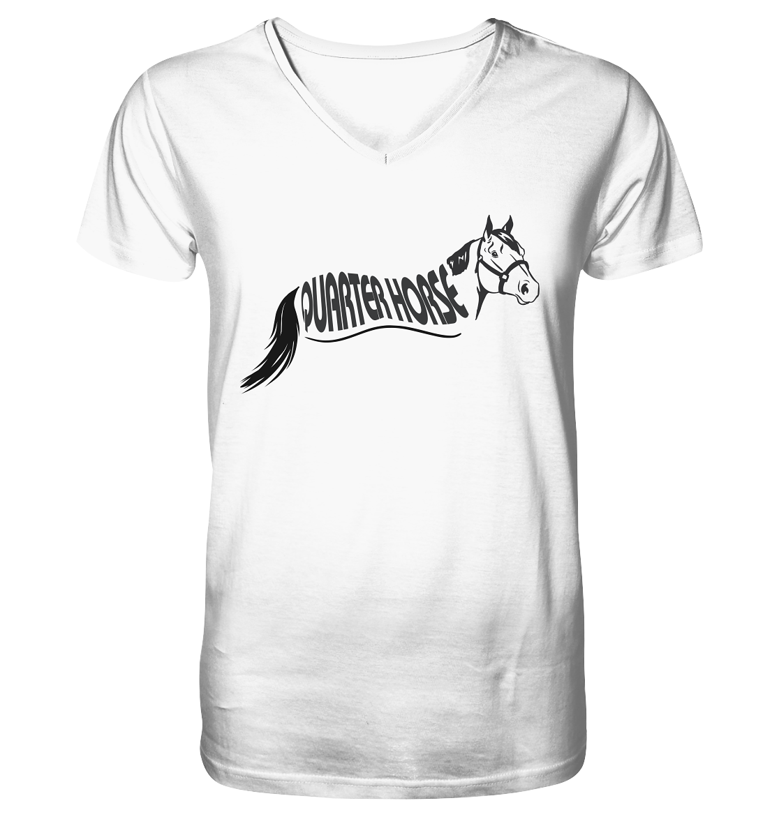 Quarter Horse - V-Neck Shirt