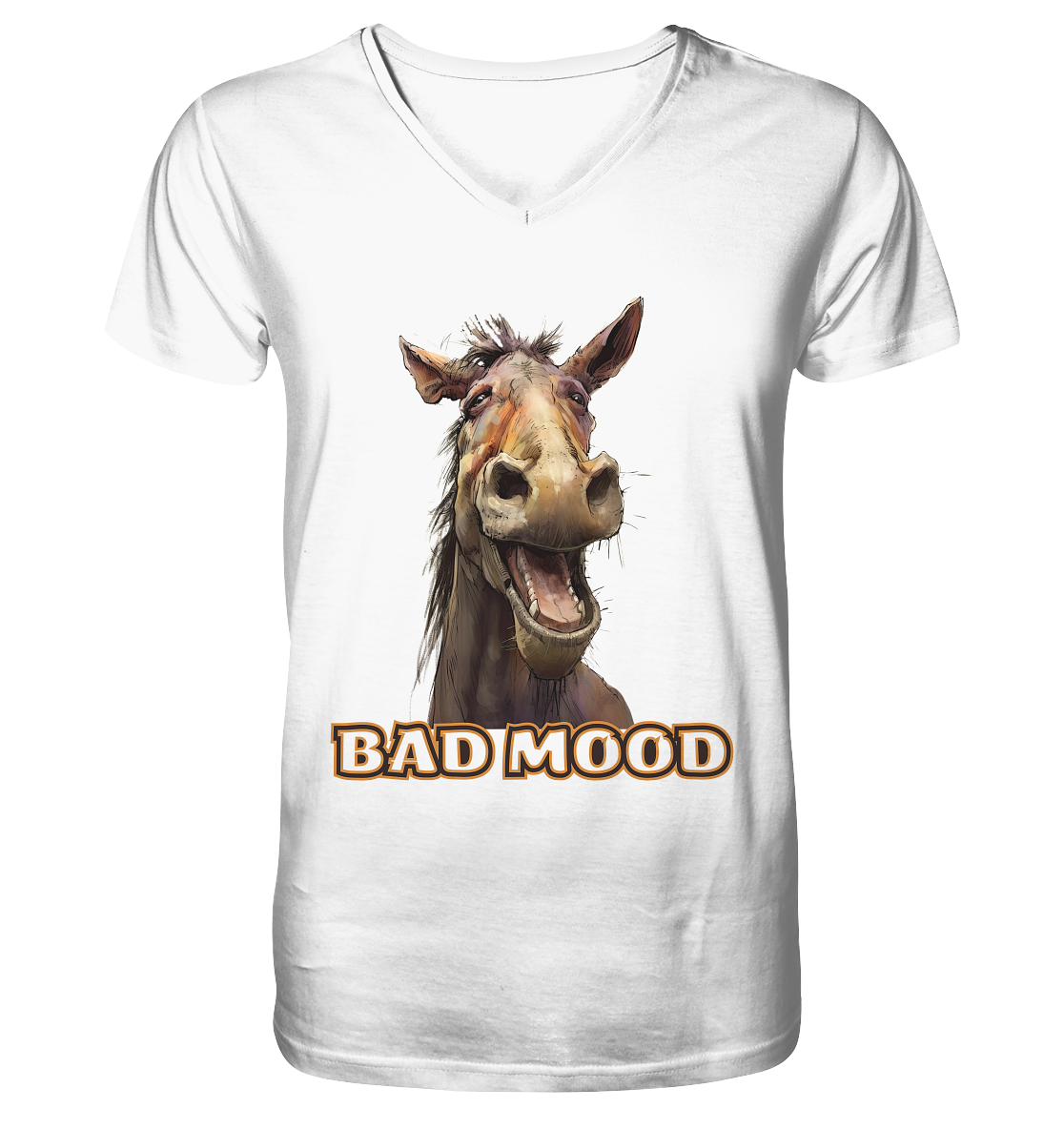Bad Mood - V-Neck Shirt