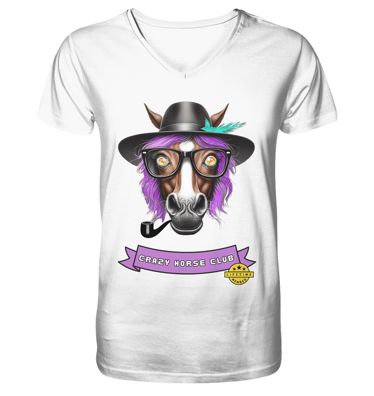 Crazy Horse Club - V-Neck Shirt