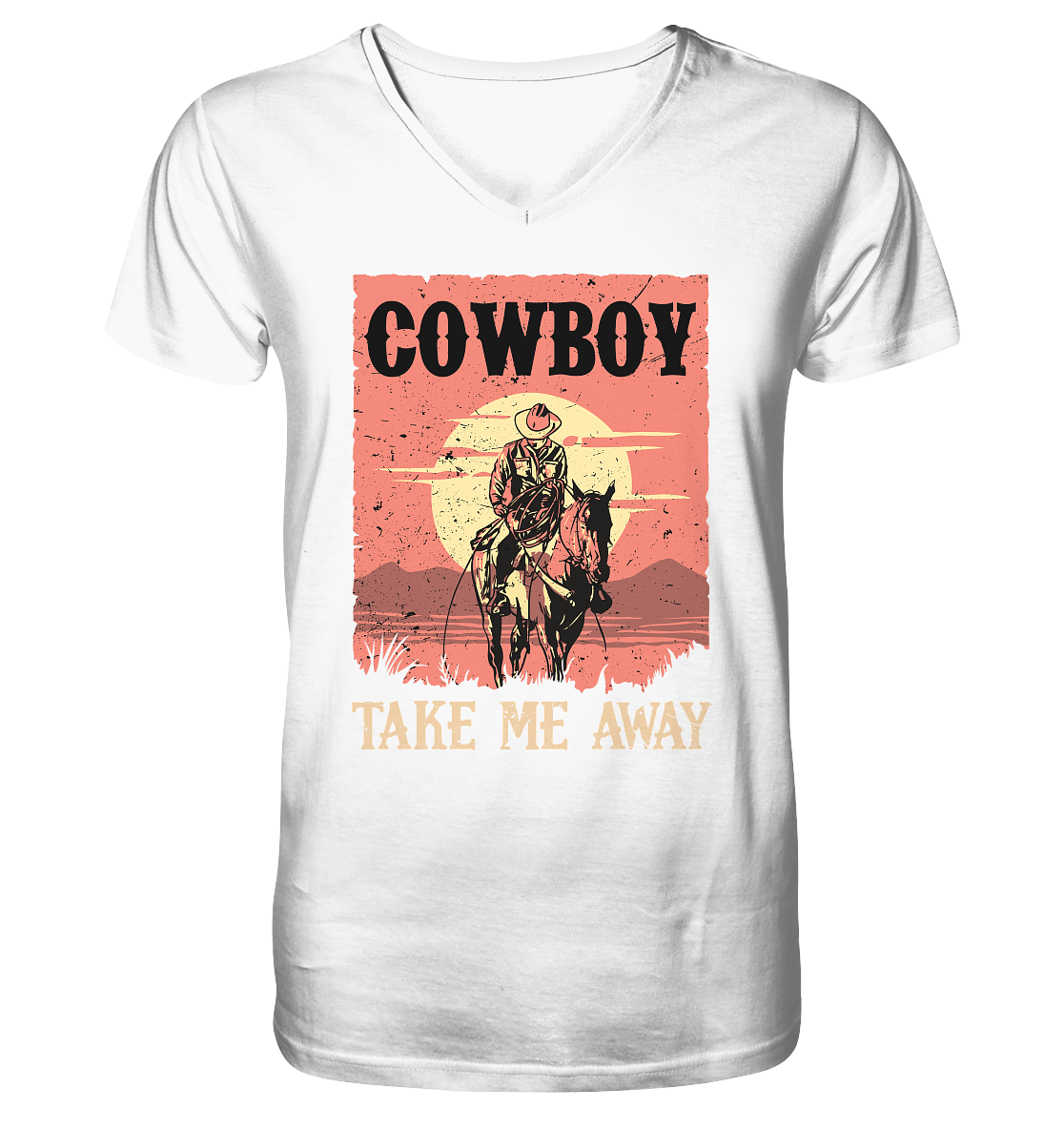 Take me away - V-Neck Shirt