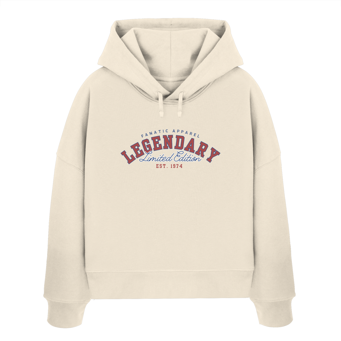Legendary Limited Edition - Womens Organic Boxcut Hoodie