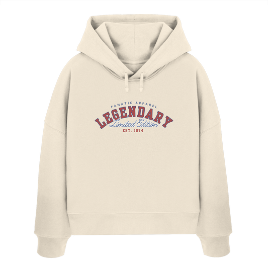 Legendary Limited Edition - Womens Organic Boxcut Hoodie