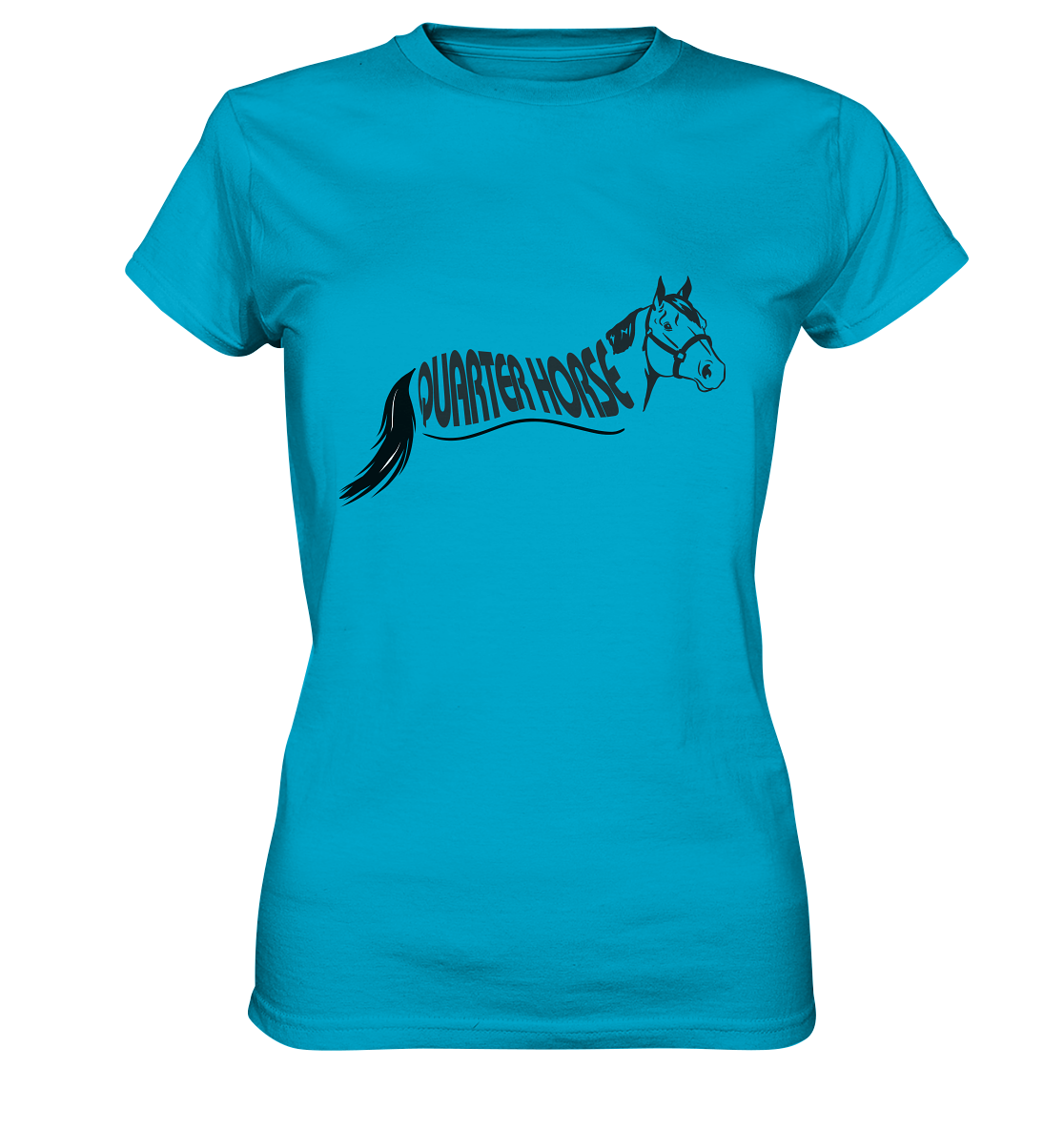 Quarter Horse - Womens Premium Classic T-Shirt