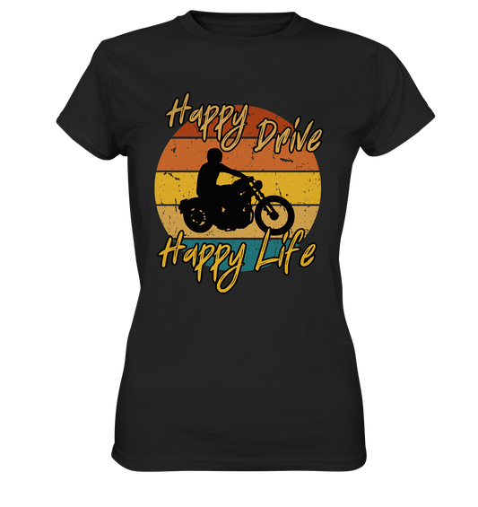 Happy Drive - Womens Premium Classic T-Shirt