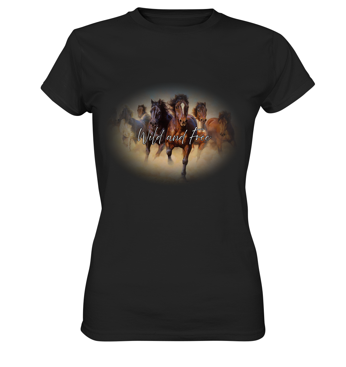 Wild and Free - Womens Premium Classic T-Shirt