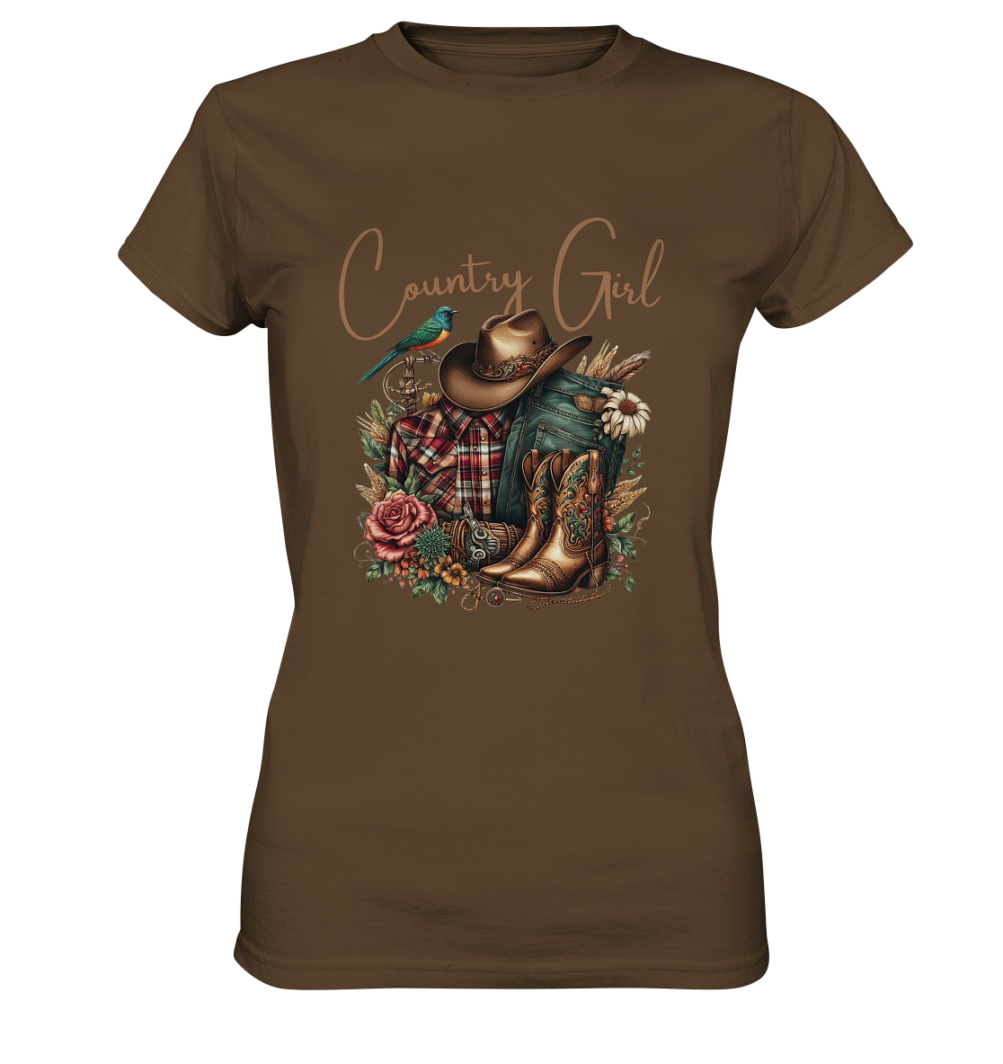 Country Girl - Womens Premium Classic T-Shirt